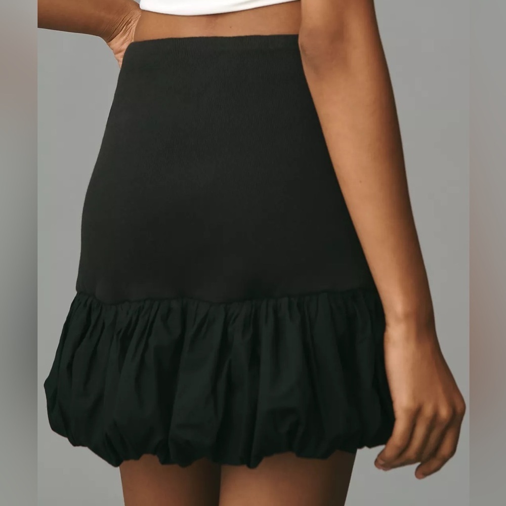 Anthropologie Drop-Waist Knit Bubble Skirt - Picture 4 of 4